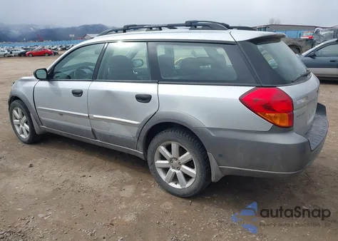 2006 Subaru Outback 2.5I z USA, uszkodzony, nr VIN 4S4BP61C367328489